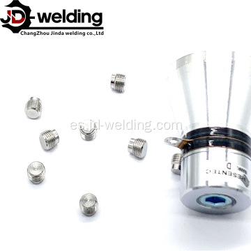 SS304 M10 Weld Studs, ultrasonic vibradores de soldadura de soldadura, tachuelas de CD de 10 mm, pernos roscados SS3O4